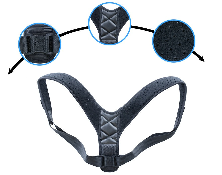 Clavicle Posture Corrector & Lower Back Strap