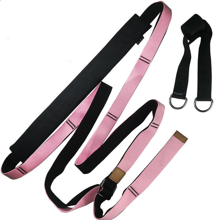 Yoga Stretch Strap Belt for Exercise & Flexibility