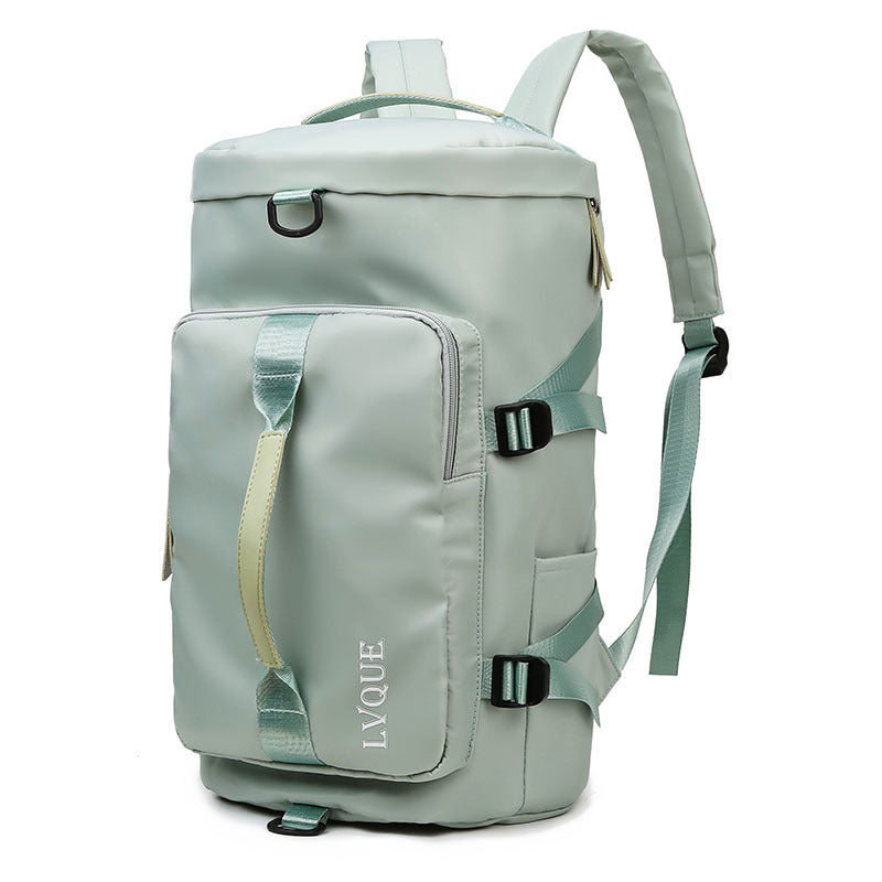 Waterproof Gym Fitness Bag with Shoe & Wet Pocket