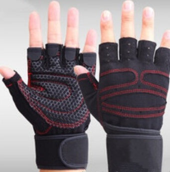 Half Finger Gym Gloves Durable & Built for Performance