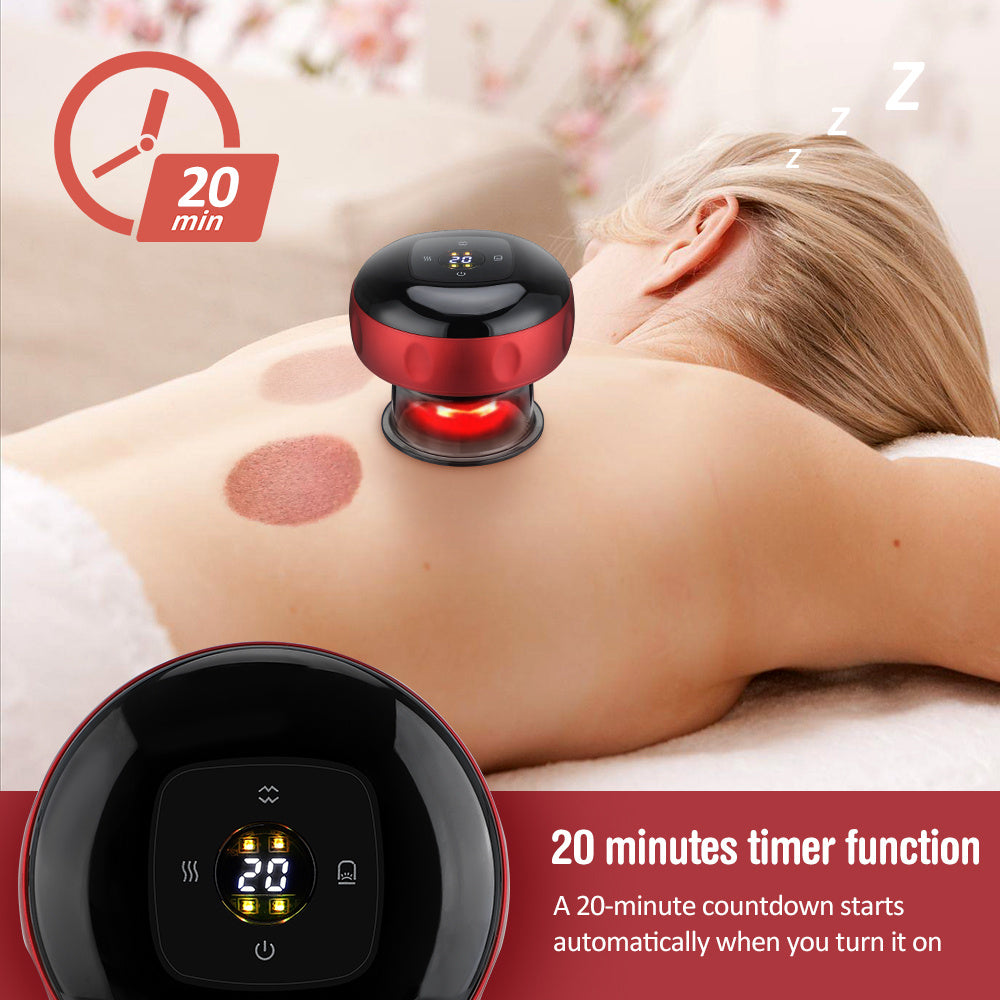 Electric Cupping Massager Anti-Cellulite Therapy Cups