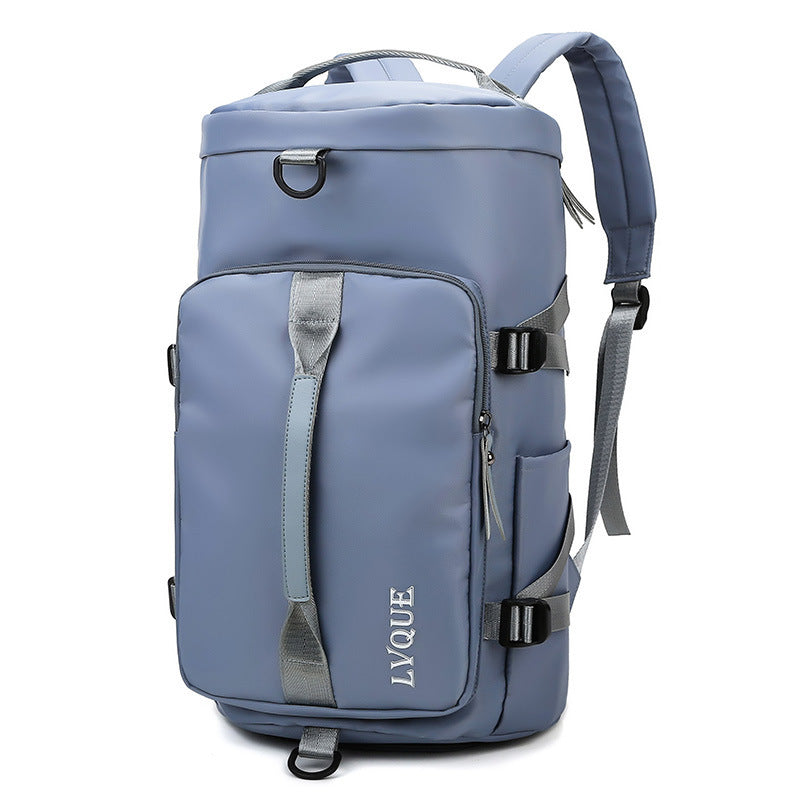 Waterproof Gym Fitness Bag with Shoe & Wet Pocket
