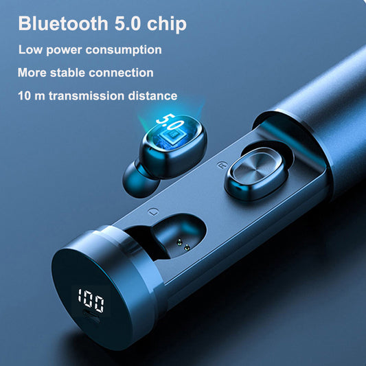 Bluetooth Earphone 5.0 Wireless 8D HIFI For Sport