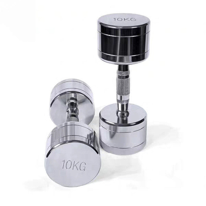 electroplating dumbbell gym equipment