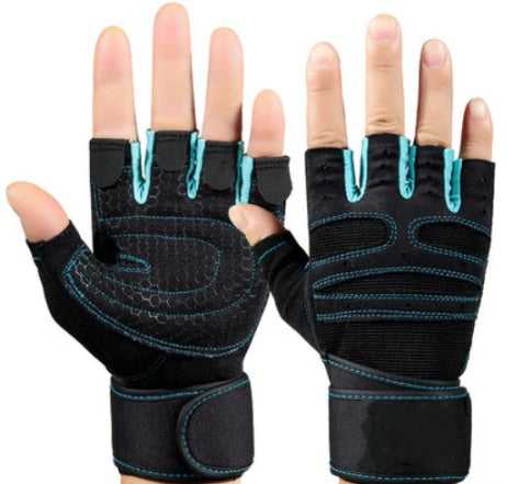 Half Finger Gym Gloves  Durable & Built for Performance