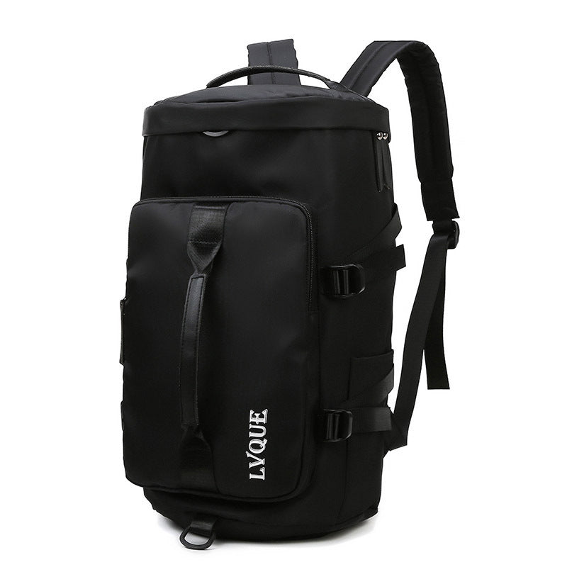 Waterproof Gym Fitness Bag with Shoe & Wet Pocket