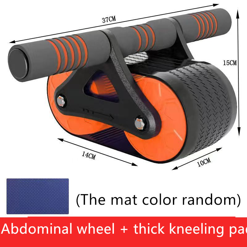 Double Wheel Abdominal Exerciser for Women and Men