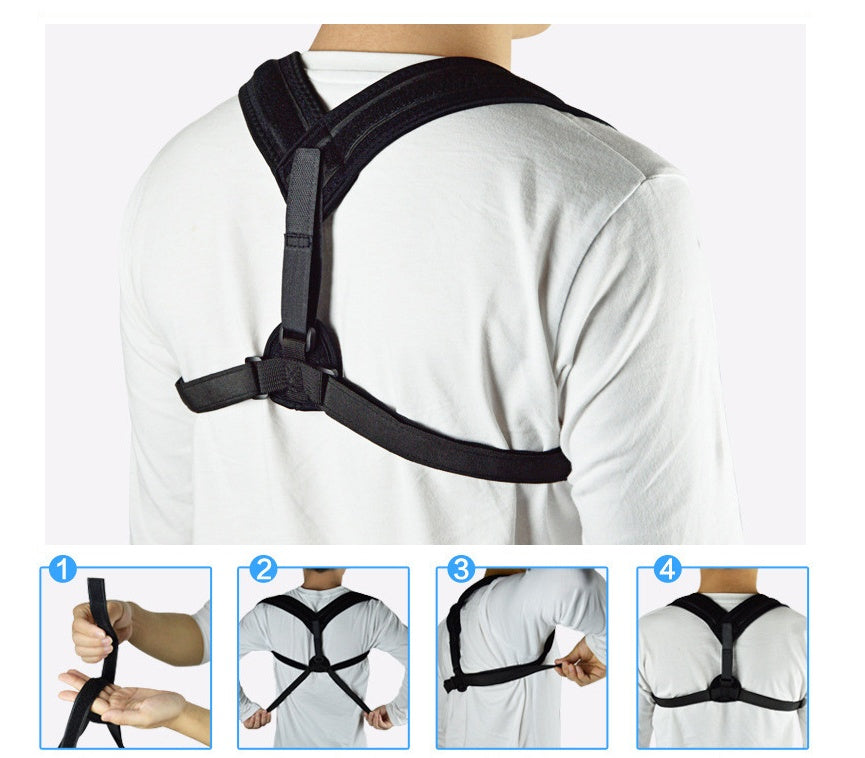 Clavicle Posture Corrector & Lower Back Strap