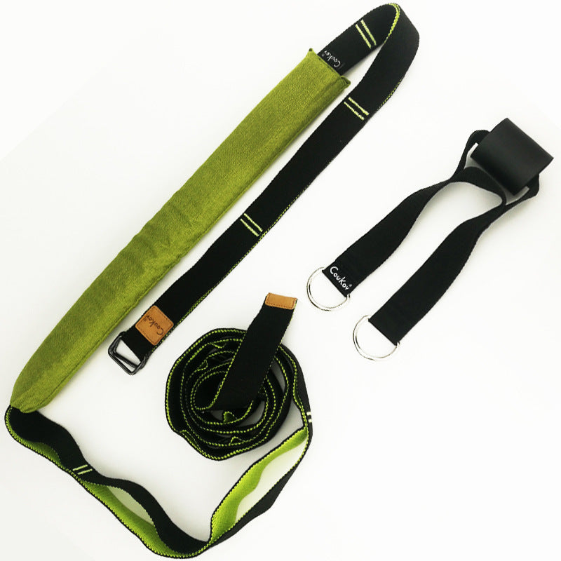 Yoga Stretch Strap Belt for Exercise & Flexibility