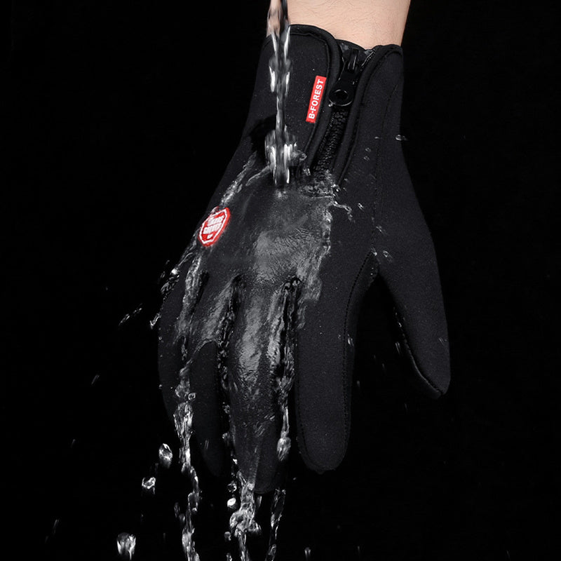 Touch Screen Waterproof Gym Gloves