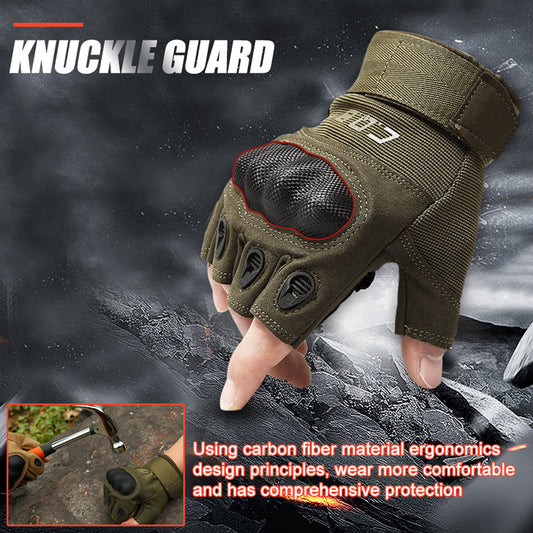 Tactical Gloves Army Military Men Gym Fitness Riding