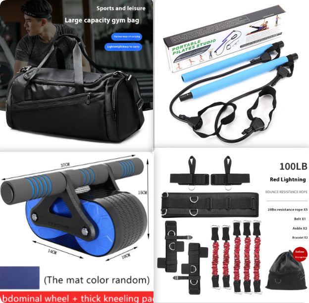 Double Wheel Abdominal Exerciser for Women and Men
