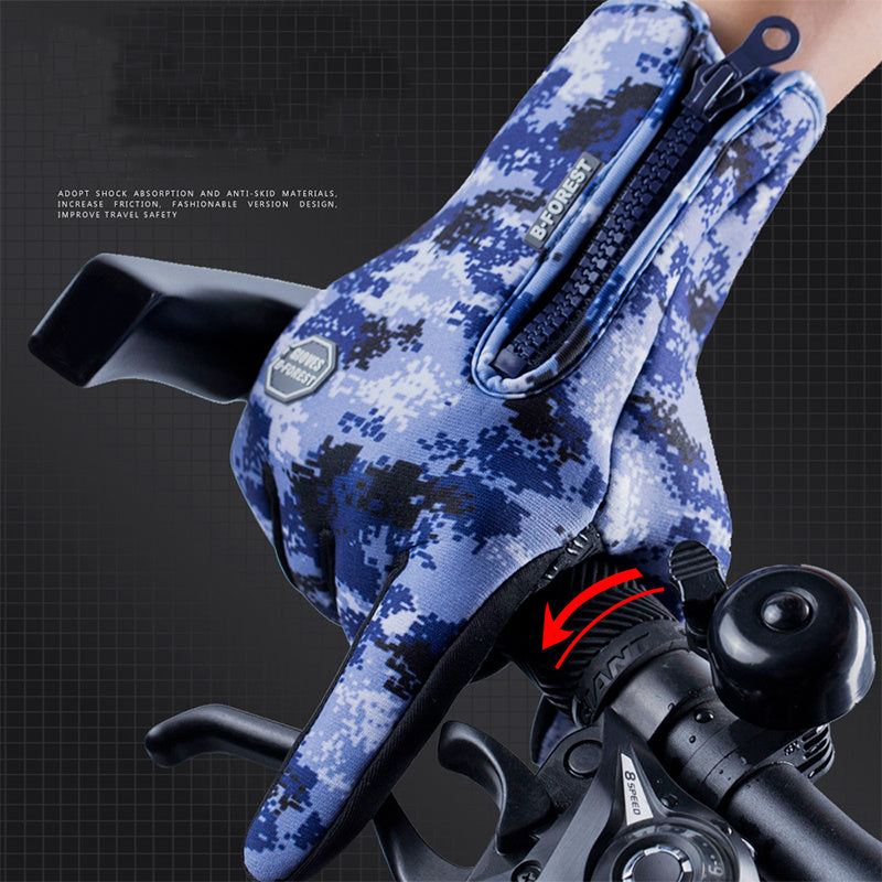 Touch Screen Waterproof Gym Gloves