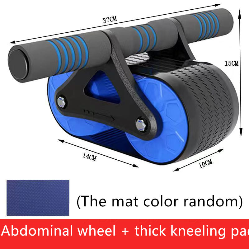Double Wheel Abdominal Exerciser for Women and Men