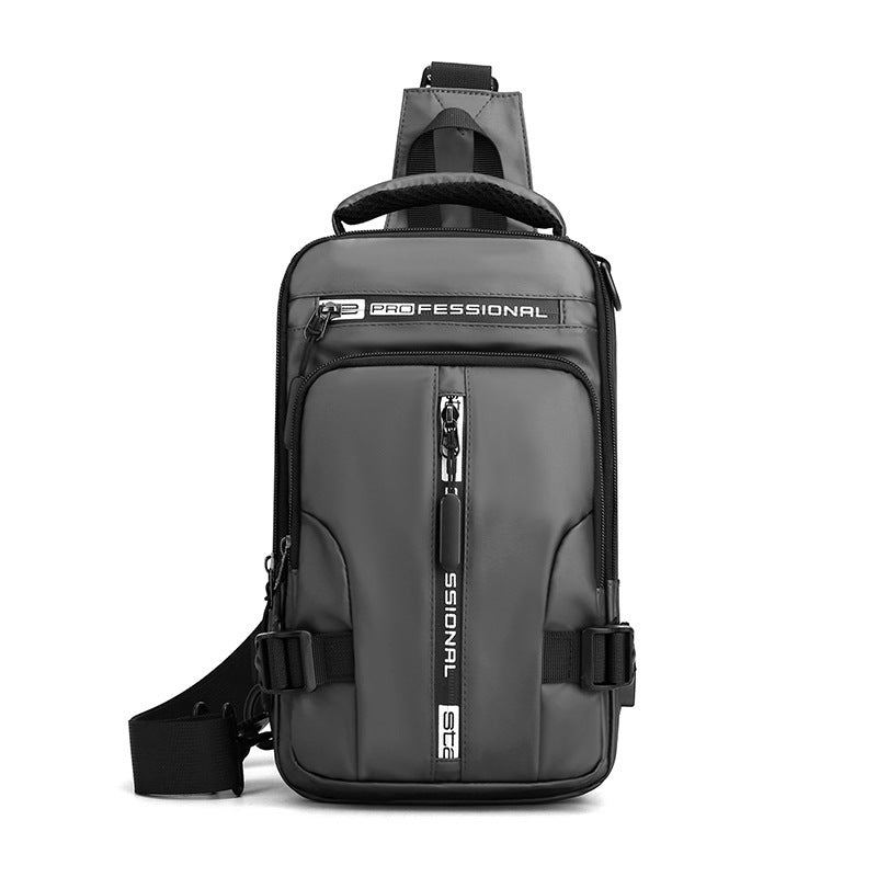 Mens Multifunctional Crossbody Backpack & Chest Bag