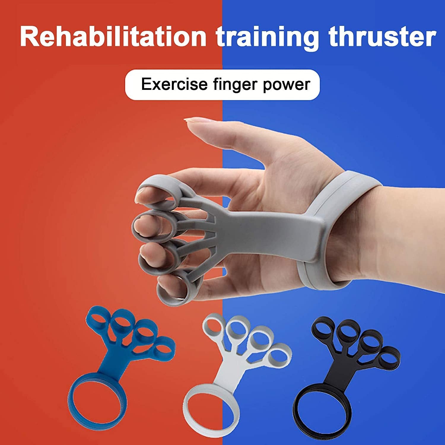 Silicone Finger Stretcher Arthritis Hand Grip Trainer