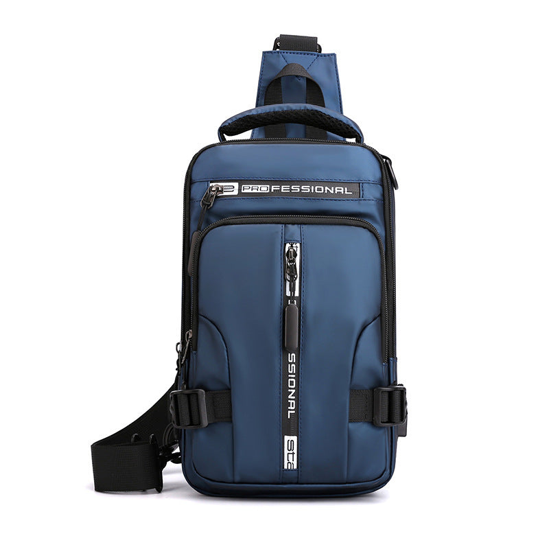 Mens Multifunctional Crossbody Backpack & Chest Bag