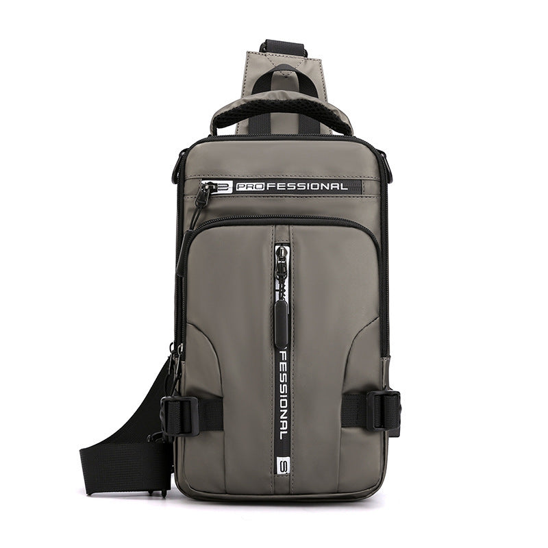 Mens Multifunctional Crossbody Backpack & Chest Bag